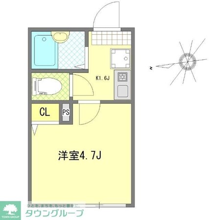 ALBA亀有の物件間取画像